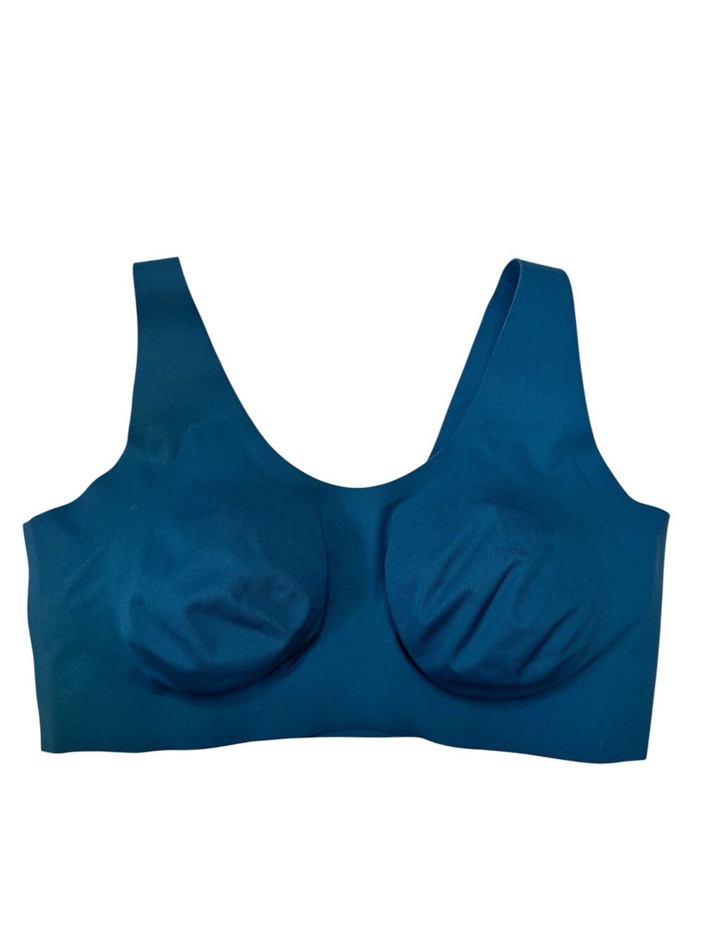 KNIX Wireless Stretch Pullover Bra in Evergreen Size Medium + 34 D DD DDD/E